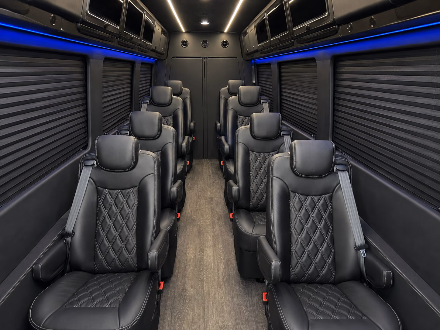 sterling heights wedding transportation onboard seating