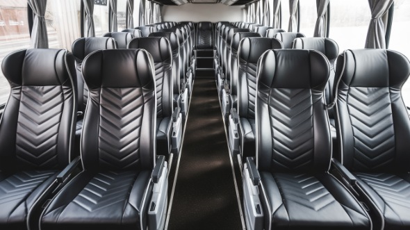 55 passenger charter bus rental southfield